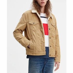 Levi's Corduroy Sherpa Trucker Jacket